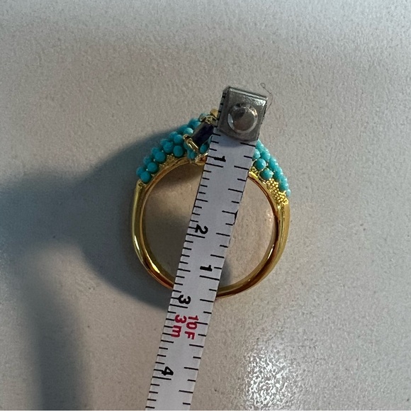 Turquoise Ring with Amethyst - Picture 8 of 9